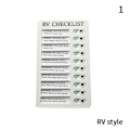 Miniatyrbillede 1 af 5: Memo Plastic Board Chore Chart Genanvendelig Checkliste Daglig planlægger 1