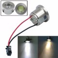 Miniatyrbilde 2 av 5: 1/3W Innfelt Mini Spotlight Lampe Takmontert LED Downlight White 1W