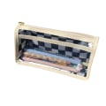 Pikkukuva 6 / 8: Läpinäkyvä case Kynälaukku Case Chessboard Pencil P Red onesize