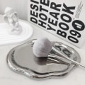 Miniatyrbild 2 av 8: Nail Dust Cleaning Brush Big Head för manikyr Blush Powder Mak Silver onesize
