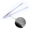 Miniatyrbillede 5 af 8: 1 stk rustfrit stål tang Style grillklemme Køkken Access Silver onesize
