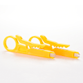 Miniatyrbillede 4 af 5: 2 stk Netværksforbindelse Wire Punch Down ter Stripper til RJ45 C Yellow 2pcs
