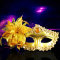 Miniatyrbilde 4 av 8: Halloween Princess Maske Stor Lily Maske Prinsessekjole Maske SL 20*10*10