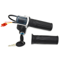 Miniatyrbilde 7 av 8: Elektrisk sykkelgass 36V48V akselerator for E-sykkel/Electric S black0.5 36V