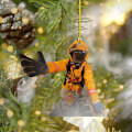 Pikkukuva 7 / 8: Firefighter Car Pendant Firefighter Ornaments auton taustapeili A1 onesize