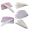 Miniatyrbilde 8 av 8: 1/5PCS Neglekunst Sanding Filer Buffer Blokk Manikyr Pedikyr Til White One Size