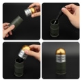Miniatyrbillede 5 af 5: M433 HEDP 40 mm patron Dummy Granat Model Mini Opbevaringsetui black 2 pcs
