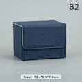 Miniatyrbillede 1 af 8: Trading Card Deck Box Holdbar Card Storage Container Game Card B2 onesize