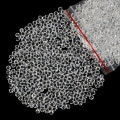 Miniatyrbild 3 av 5: 2000 st 4,5 mm Crystal Diamond Bord Konfetti Bröllop Brud Par Transparent A