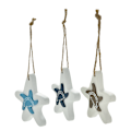 Miniatyrbillede 8 af 8: 1 Stk Middelhavet Søstjerne Hung Fish Nautical Decor Hang Craf A One Size