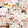 Pikkukuva 1 / 8: 50 kpl Bohemian inspiroiva graffititarra autokitarapuku Multicolor one size