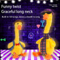 Miniatyrbilde 4 av 8: Dancing Duck Elektronisk plysjleker Gjenta Talking Sing Record V 5 one size