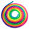 Miniatyrbillede 3 af 7: Gymnastik reb farverig regnbue farve gradient gymnastik reb color 3M