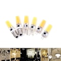 Miniatyrbillede 4 af 5: Mini Dæmpbar G4 G9 E14 COB SMD LED Silikone Krystal Lys Lampe WARM WHITE G9