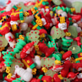 Pikkukuva 5 / 8: 10 kpl Miniatyyri Joulu Blind Bag Leikki Mini Simulaatio Pieni G A4