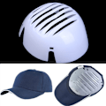 Miniatyrbillede 1 af 5: Hvid Sikkerhedshjelm Beskyttende Hat Foring PE Bump Cap Insert PE White one size