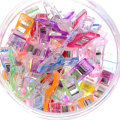 Miniatyrbillede 1 af 5: 50 Stk/Flaske Farverige Wonder Clips Quilters Clips Syning Clips Multicolor 50Pcs