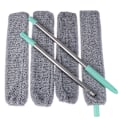 Miniatyrbillede 4 af 5: Sengebordsstøvbørste Langt håndtagsmoppe Sweep Artefact Husholdningsseng Gray C