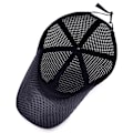 Pikkukuva 4 / 8: Kesä mesh baseball cap miehille Säädettävät hengittävät lippalakit miesten White onesize
