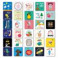 Miniatyrbilde 3 av 5: 60 stk Lunch Box Notes for Kids e Lunchbox Notes for Kind A