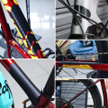 Miniatyrbillede 4 af 5: Cykelkædebeskyttelsesmærkat Mountain Bike Care Chain Stick transparent