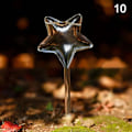 Miniatyrbillede 1 af 5: 11 typer glasblomster vandføder Automatisk selvvanding De Transparent 10