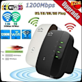 Miniatyrbillede 1 af 5: Wireless-N Wifi Repeater AP Router Signal Booster Extender Ampl Black 300M Signal Receiving Adapter
