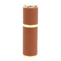 Miniatyrbilde 1 av 8: 5ML skinn parfymeflaske Bærbar sprøyte påfyllbar Tom Pe Brown 5ml empty