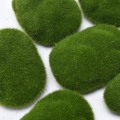 Miniatyrbilde 8 av 8: 20 Stk 3 Størrelse Kunstig Mose Stein Rock Grønn Mose Dekket DIY green one size