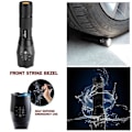 Pikkukuva 4 / 5: 2kpl T6 Tactical Military LED-taskulamppu 980000LM Zoomattava 5-Mod RJHG821LOT2 onesize