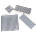Pikkukuva 3 / 5: Suulakepuristettu alumiininen jäähdytyselementti tehokkaalle POWER -IC Chip Cooler Ra -jäähdyttimelle Silver 100×40×20m