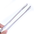 Miniatyrbillede 2 af 8: 1 stk rustfrit stål tang Style grillklemme Køkken Access Silver onesize