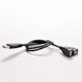 Pikkukuva 5 / 5: USB 2.0 A uros 2 kaksois- USB naaras Jack Y -jakokeskitin Power C Black 1pc