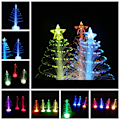 Miniatyrbilde 4 av 5: Fargerik LED fiberoptisk nattlys juletrelampe lys C