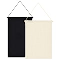 Miniatyrbillede 3 af 8: Badge Opbevaring Display Klud Hængende Flag Broche Board Badge Org Black one size