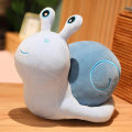 Miniatyrbilde 1 av 5: Snegler Plysj Leker Dyrepute Utstoppet Myk Kawaii snegledukke Blue one size