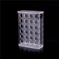 Miniatyrbilde 5 av 5: 24 hull prøverørstativ Testrørholder Oppbevaring Plast La 0 0