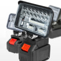 Miniatyrbilde 6 av 8: For Bosch 18V Li-ion batteri LED arbeidslys 3/4 tommers lommelykt 8inch One Size