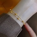 Miniatyrbilde 3 av 8: Titanium stål armbånd Simple ball armbånd kvinners fargefast onesize