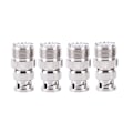 Miniatyrbilde 3 av 5: BNC hannplugg til SO239 UHF PL-259 Jack RF hun koaksialadapter Gold