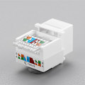 Miniatyrbillede 3 af 5: RJ45 Cat6 UTP Keystone hunstik stikadapter Internet N White onesize
