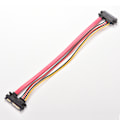 Miniatyrbillede 4 af 5: 12 tommer han til hun 7+15 ben SATA Data HDD Power Combo Exten Multicolor 30.cm