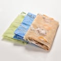Miniatyrbillede 7 af 8: Valancer Tulip Floral Tulle Voile Dør Vindue Gardin Drape Pan Blue One Size