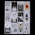 Miniatyrbillede 4 af 8: 78 stk Wild Unknown Tarot Deck Rider-Waite Oracle Set Fortun Multicolor one size