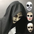 Miniatyrbilde 2 av 8: Party Anonymous Masker Halloween Filmtema Ansiktsmasker Maske Hor A1