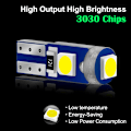 Pikkukuva 3 / 5: T5 Led Polttimo 3smd 3030 W3W W1.2W Led Canbus auton sisävalot light white