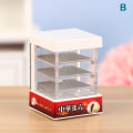 Miniatyrbillede 1 af 8: 1:12 Dukkehus Mikrobølgeovn Brødskab Dampkasse Househol B B
