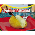 Miniatyrbild 4 av 8: Mikrovågsugn Potatisspispåse Bakad potatis Mikrovågsugn Red one size