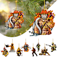 Pikkukuva 2 / 8: Firefighter Car Pendant Firefighter Ornaments auton taustapeili A1 onesize