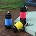 Miniatyrbillede 5 af 8: Udendørs bærbar lommelygte lille nøglering lys USB-opladning f A5 onesize